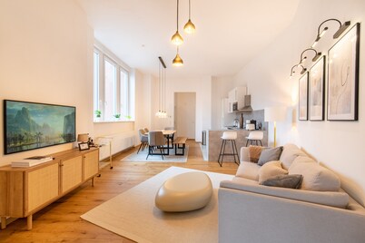 Casita Loft with 80 sqm (air-conditioned), with good transport connections
