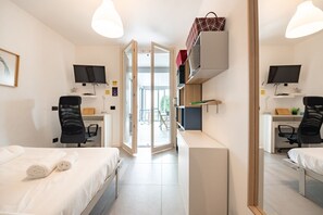 1 chambre, fer et planche à repasser, Wi-Fi, draps fournis