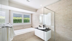 Shower, towels