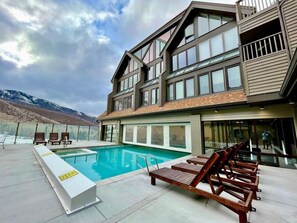 Indoor pool, outdoor pool - Ski in/ski out condo at the base of Park City Mountain Resort (Park City)