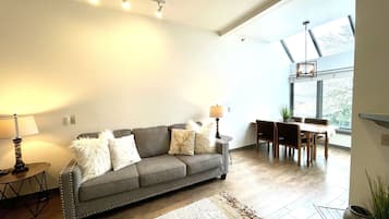 TV connectée, cheminée