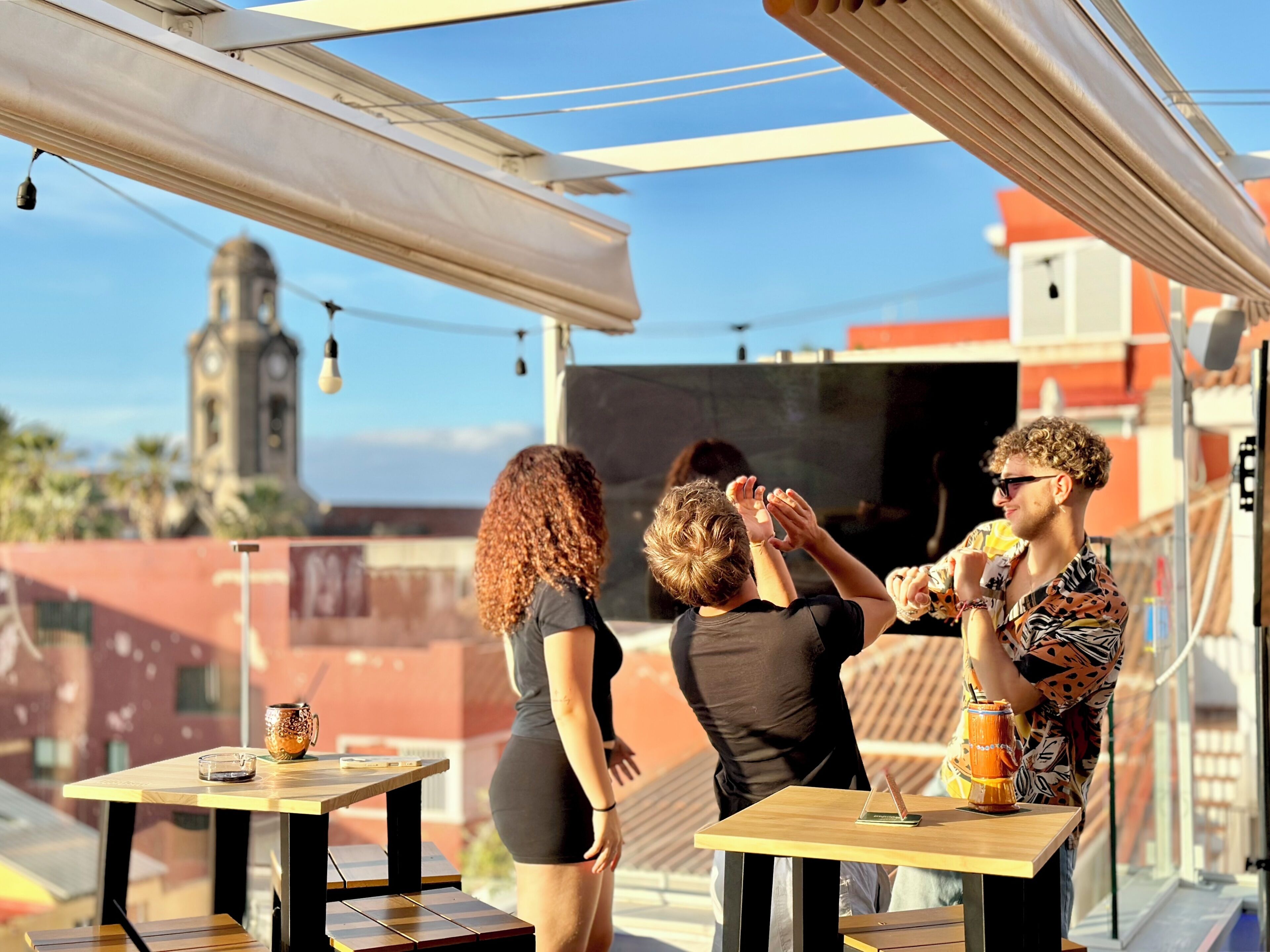 Terraza en la azotea