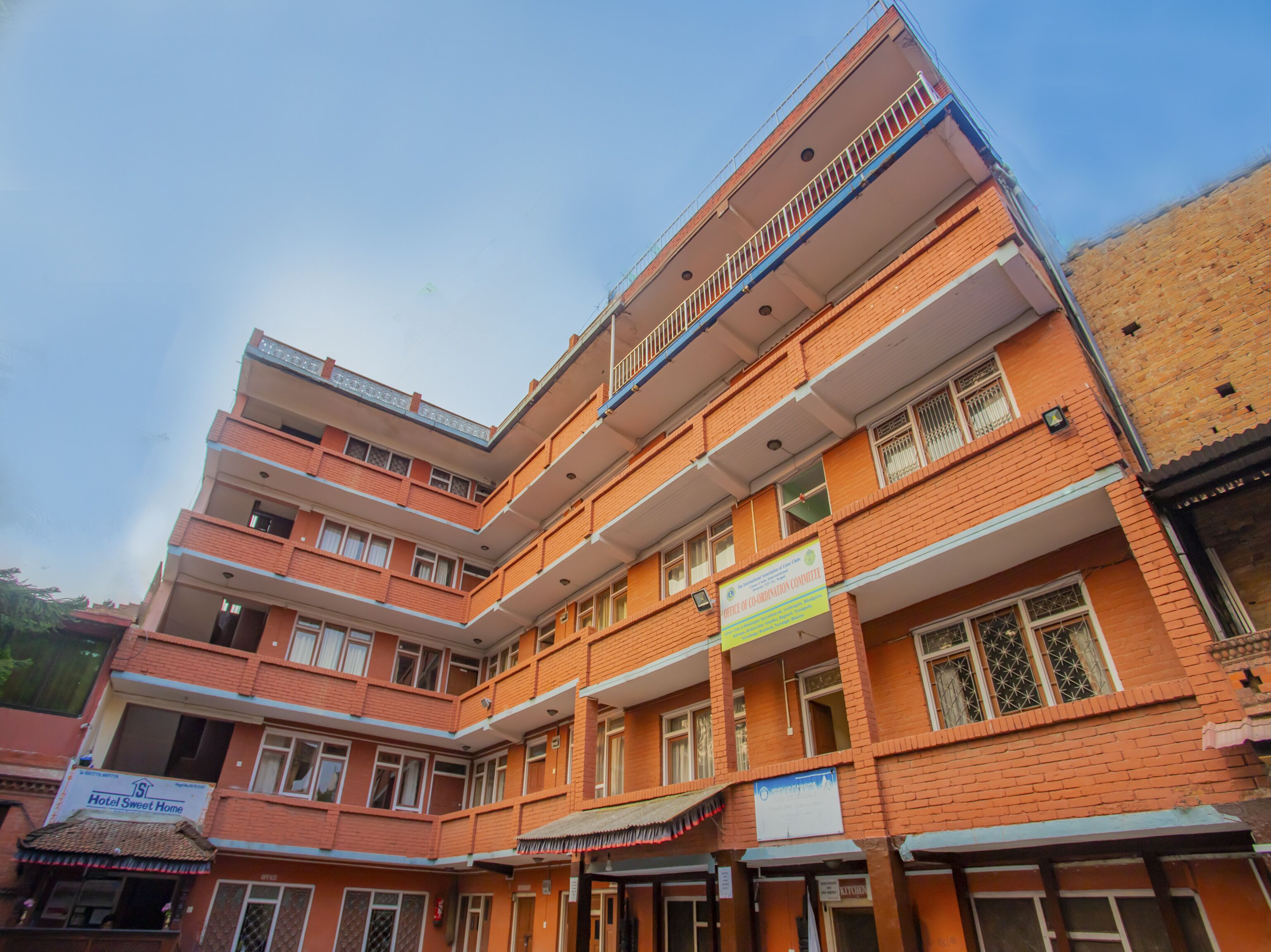 Fassade der Unterkunft