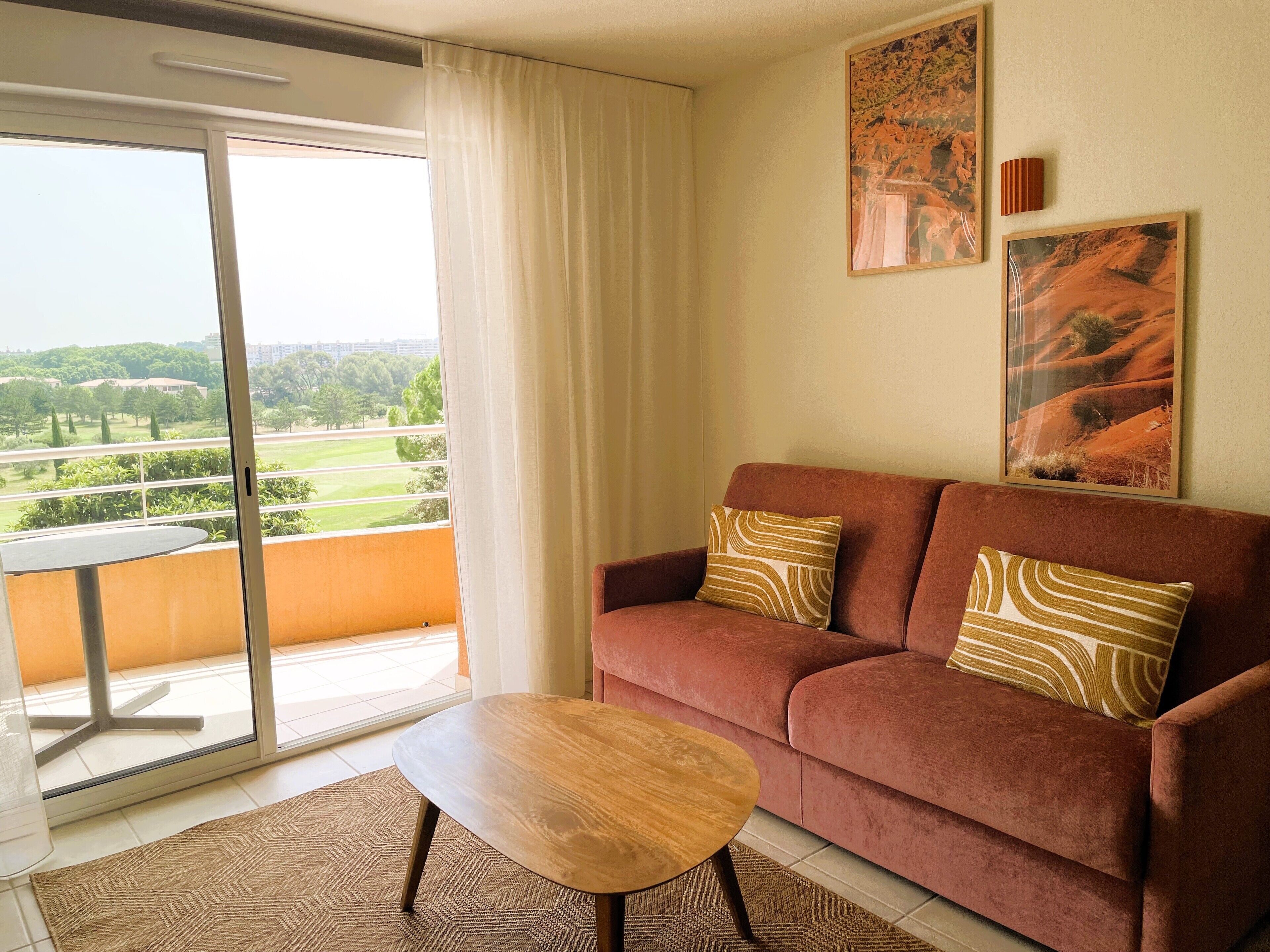 Appart Hotel Vue Golf | Terrace/patio