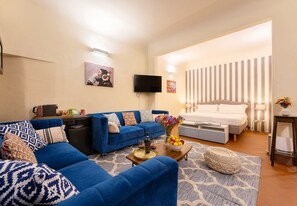 华丽套房, 2 间卧室, 空调 | 防过敏的被褥、迷你吧、遮光窗帘、隔音