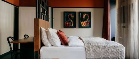 1 soverom, sengetøy av topp kvalitet og safe på rommet