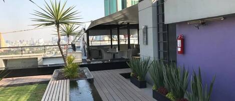 Enceinte de l’hébergement