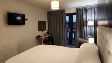 Habitación estándar doble | Sábanas de algodón egipcio, ropa de cama de alta calidad, caja fuerte