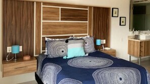 1 soverom, strykejern/-brett, wi-fi (inkludert) og sengetøy