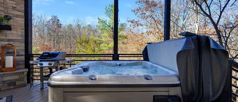 Bain à remous extérieur