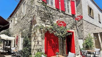 Façade de l’hébergement