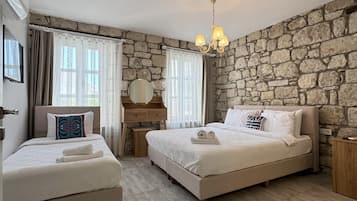 Sábanas de algodón egipcio, ropa de cama de alta calidad y minibar