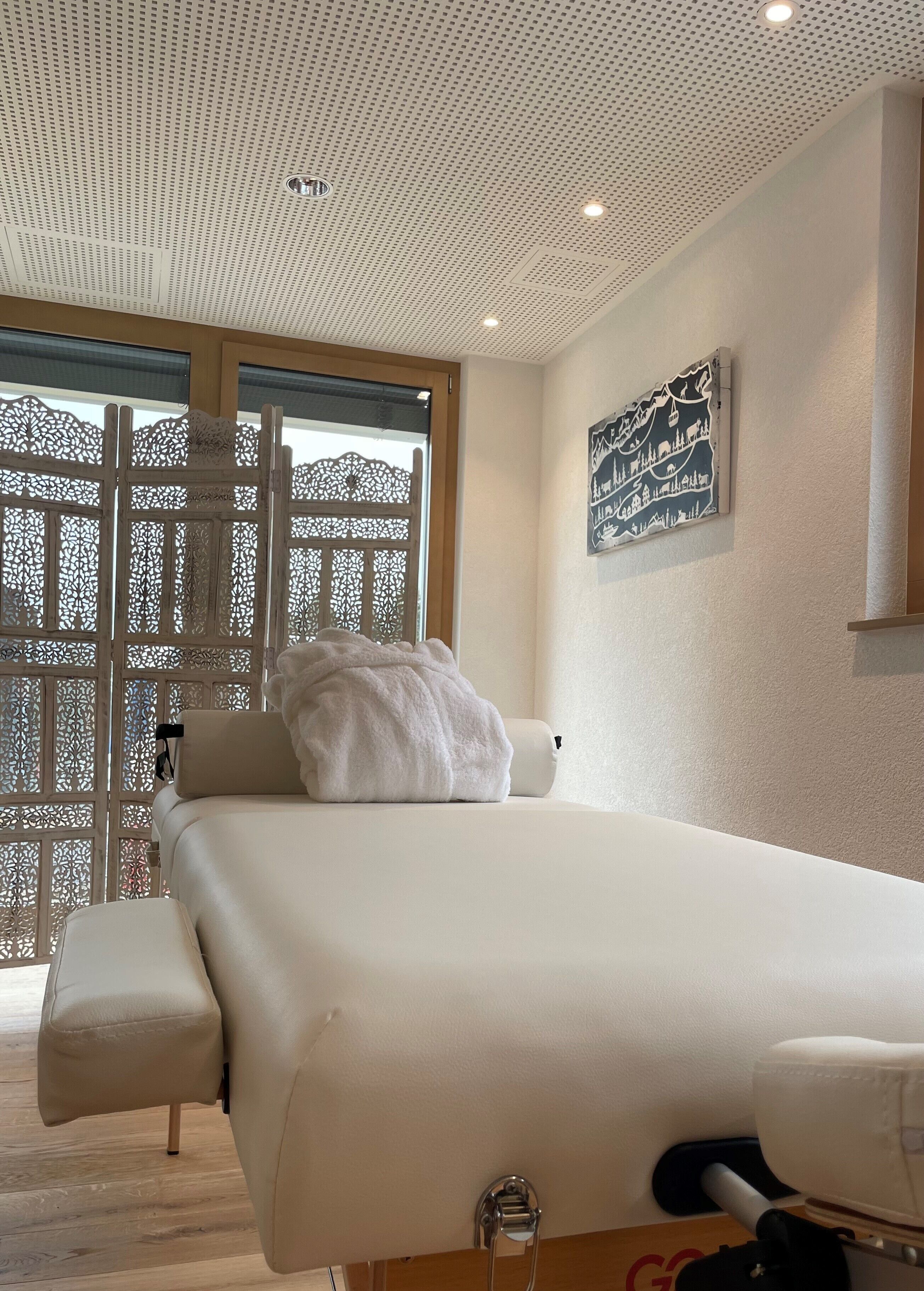 Badstue, boblebad, dampbad og massasje