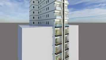 Façade de lâhĂ©bergement