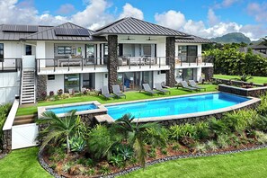 Pool - Hale Kahili: 8BR Ocean View Estate w/Pools+Spa! (Koloa)