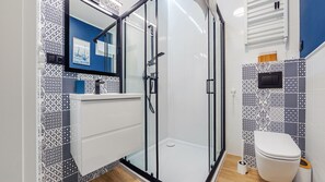 Apartment (B 11) | Badezimmer | Haartrockner, Handtücher
