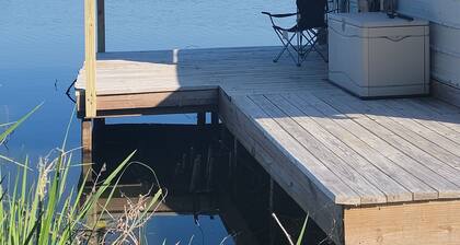 Dave shallow lake lodge at reelfoot lake 2
story cabin 14 lakefront property