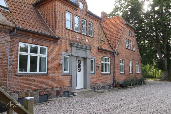 Façade de l’hébergement