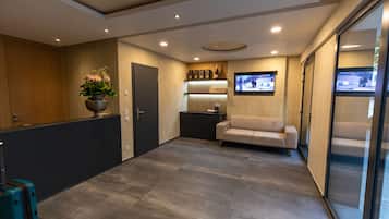 Sala de estar en el lobby