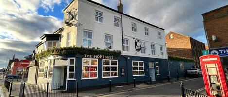 Fassade der Unterkunft