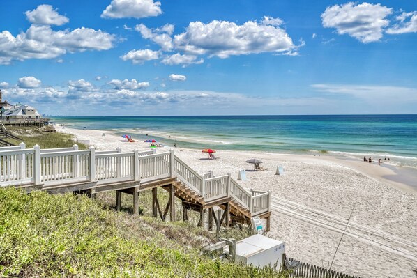 Beach nearby
