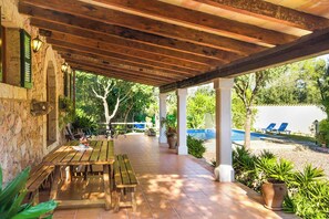 Outdoor dining - Can Moranta - Two Bedroom Villa, Sleeps 4 (Alcudia)