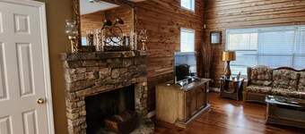 8. Beautiful secluded creek front lodge sleeps 19