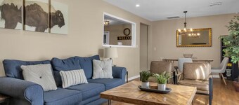Family Ranch Near Buffalo & Airport Sleeps 9 Pet-Friendly Fenced Yard