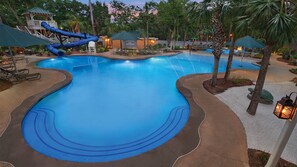 Alberca al aire libre 