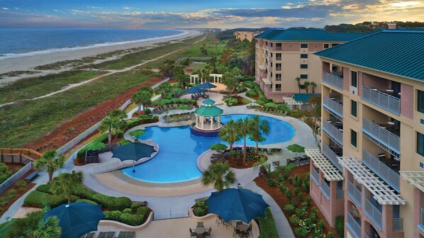 Alberca al aire libre 