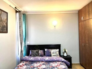 Apartamento | 1 quarto, roupas de cama premium