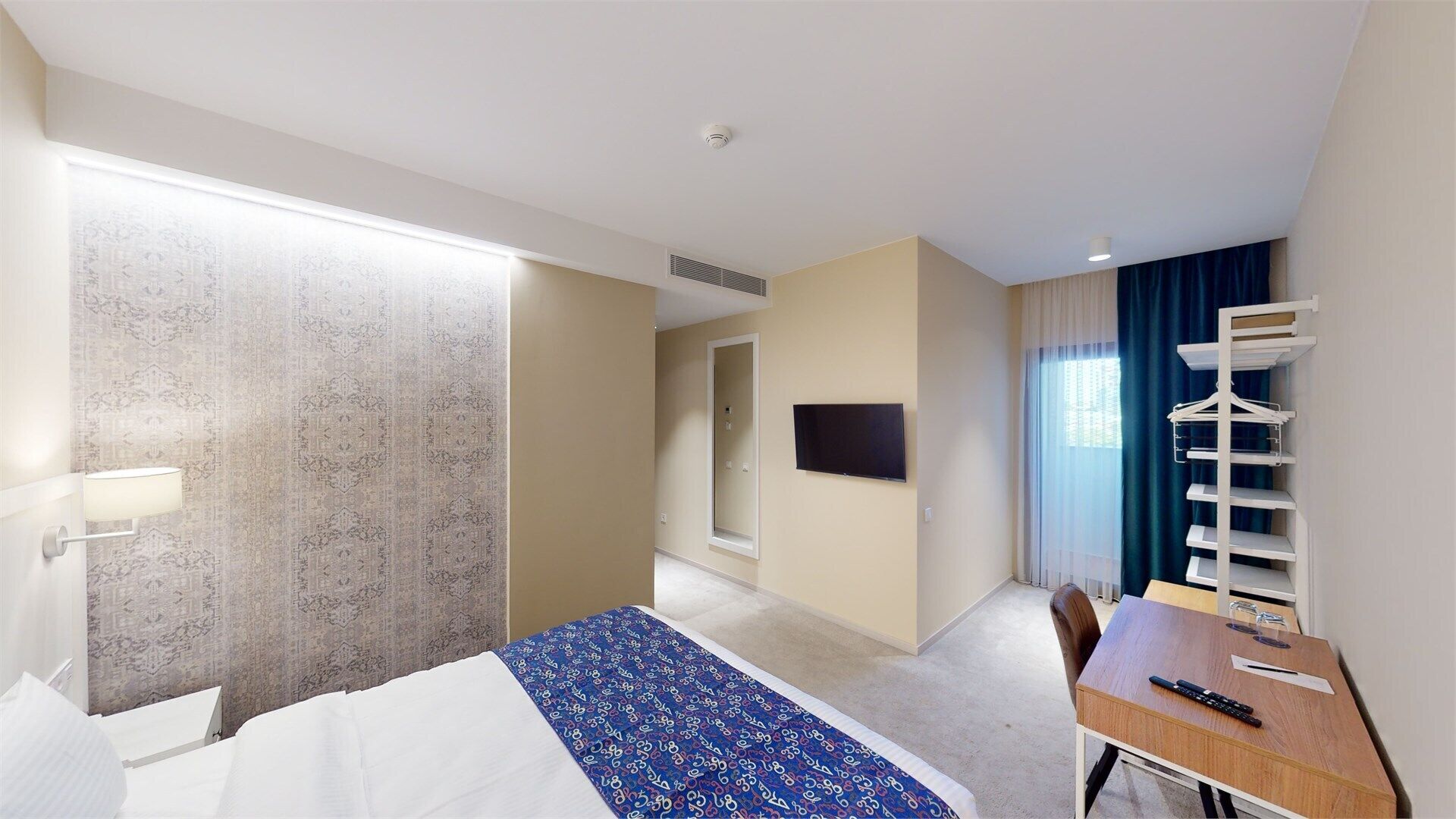 Standard Double Room | Minibar, in-room safe, iron/ironing board, free WiFi