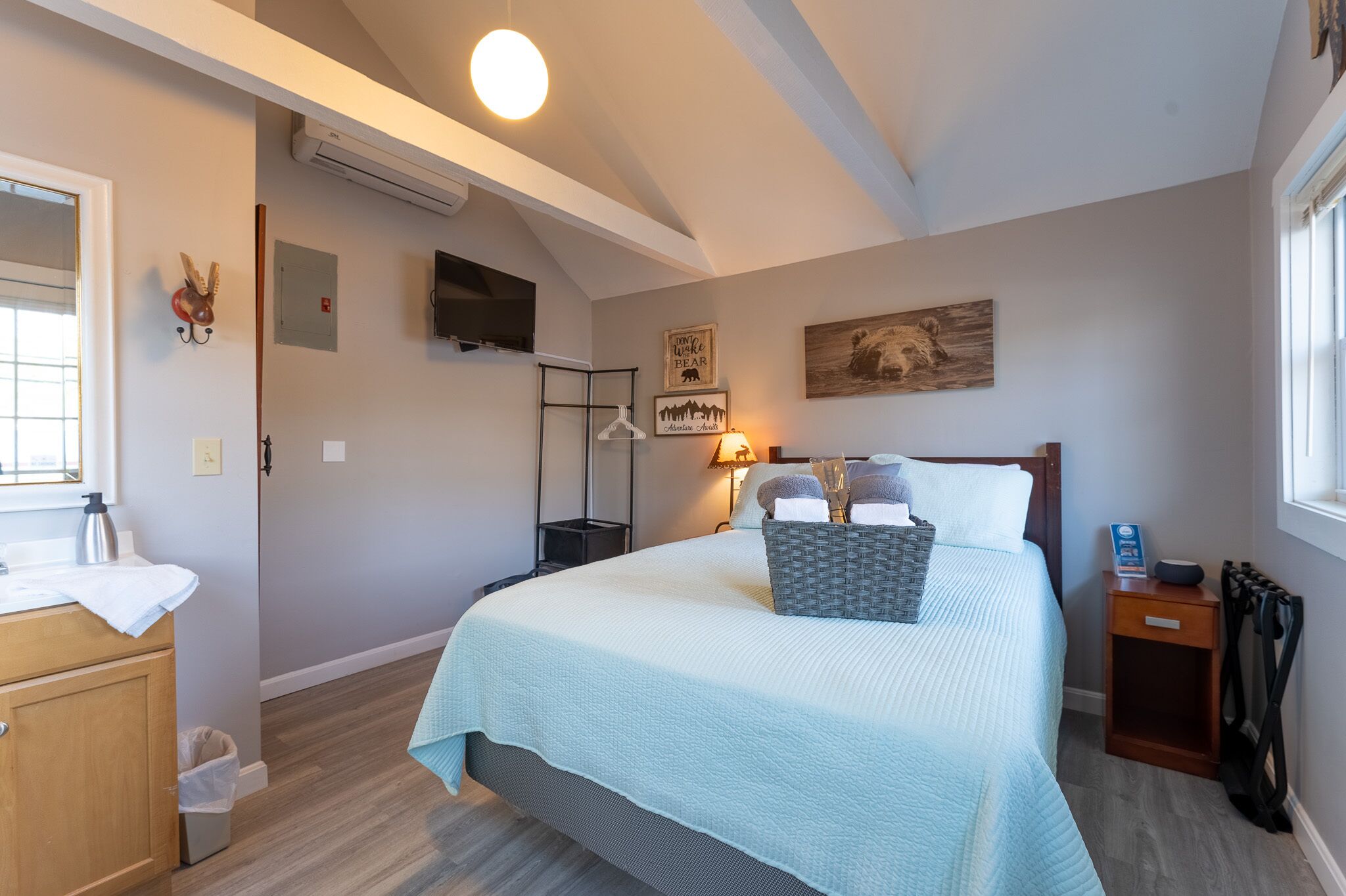 1 chambre, accès au Wi-Fi (inclus), literie fournie