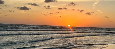 Beach nearby, beach towels