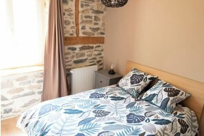 2 chambres, Wi-Fi gratuit, draps fournis