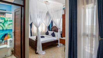 Premium bedding, memory-foam beds, individually decorated
