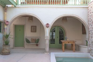 Indoor pool, outdoor pool