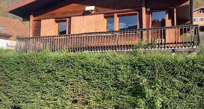 La Bresse, magnifique chalet rénové, clÎturé avec jacuzzi , sauna privatifs