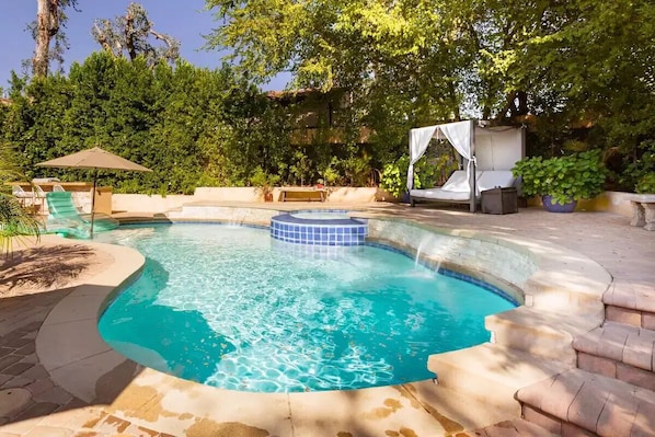 Piscine chauffée