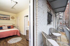 1 bedroom, desk, iron/ironing board, free WiFi