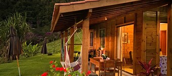 Mountain house with waterfall view in the Caravaggio Circuit! Sta Teresa-ES.