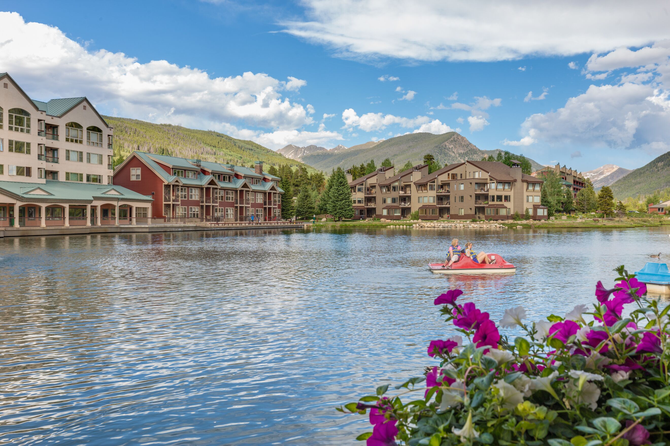 Keystone Lake in the Summer