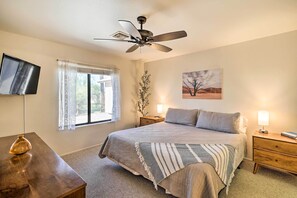 2 bedrooms, iron/ironing board, WiFi, bed sheets - Game Room + Mtn Views: Lake Havasu Escape! (Lake Havasu City)