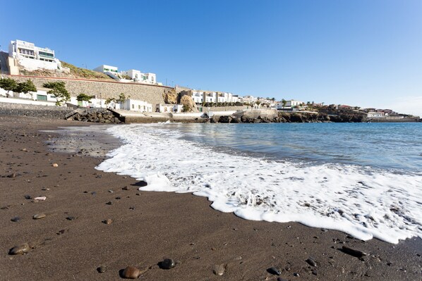 Accommodatie ligt op het strand