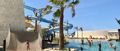 Piscina externa, piscina aquecida