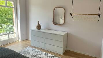 2 slaapkamers, een bureau, gratis wifi, beddengoed