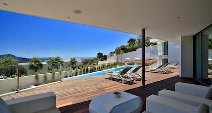 Elite Ibiza Villa | Panoramic Sea Views | Alegre Belle | Beautiful Interior And Designer Furniture | 5 Bedrooms | San Jose