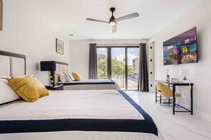 4 chambres, bureau, fer et planche à repasser, Wi-Fi gratuit