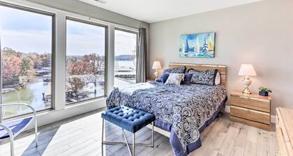 Fireplace & Water Views: Lake Ozark Condo!