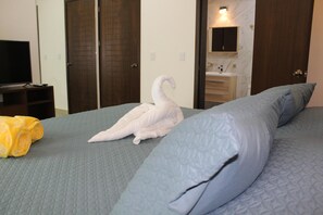 1 Schlafzimmer, kostenloses WLAN, Bettwäsche, Rollstuhlgeeignet